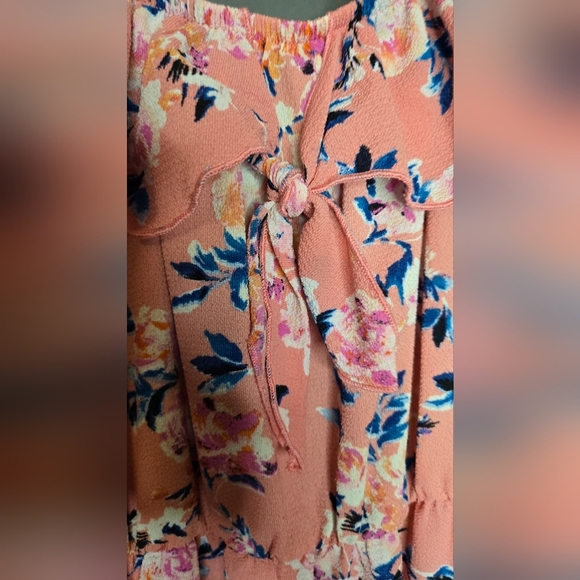 Girls Size 10 Jenna And Jessie Cold Shoulder Dress. - Picture 3 of 5